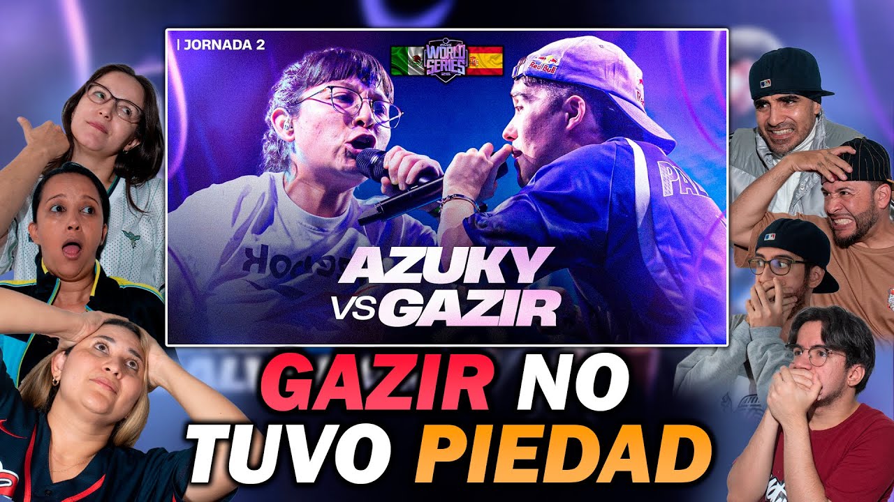 🦾 ¡GAZIR INVICTO! - COLOMBIANOS REACCIONAN a GAZIR vs AZUKY [FMS WORLD SERIES SUPERLIGA]