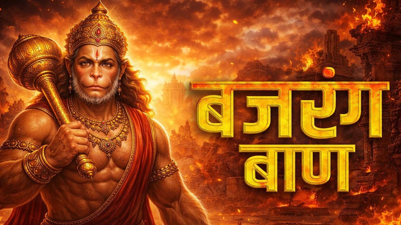 Bajrang Baan | बजरंग बाण | Powerful #Hanuman Mantra | #Bajrang Baan | Lofi Version