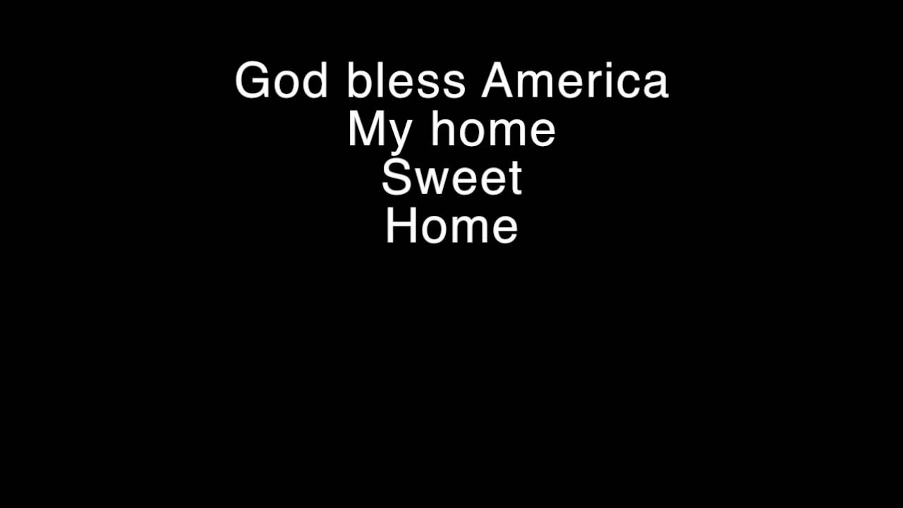 God Bless America Lyrics and Instrumental Tracks