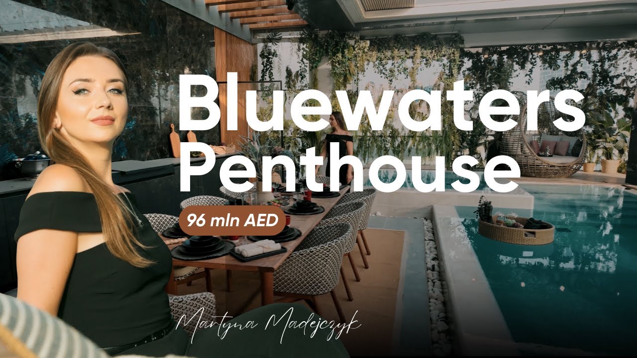 Bluewaters Penthouse – 870 m² luksusu, prywatny basen | Dubai Real Estate Tour