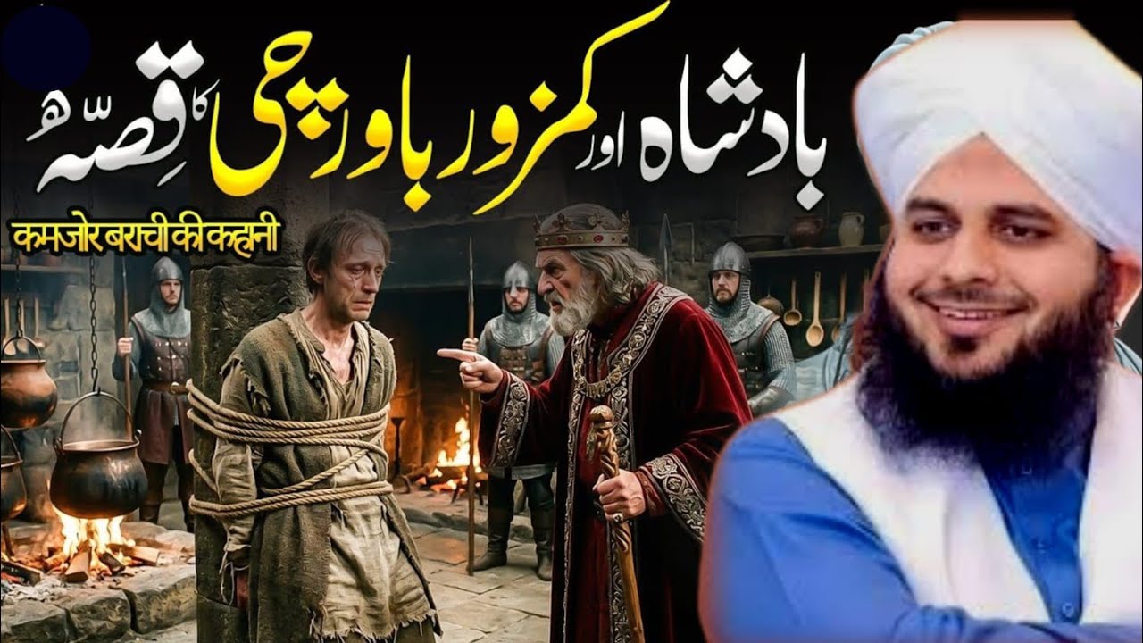 King and Poor Cook Story | Badshah aur Kamzor Bawarchi ka Qissa | پیر اجمل رضا قادری بیان