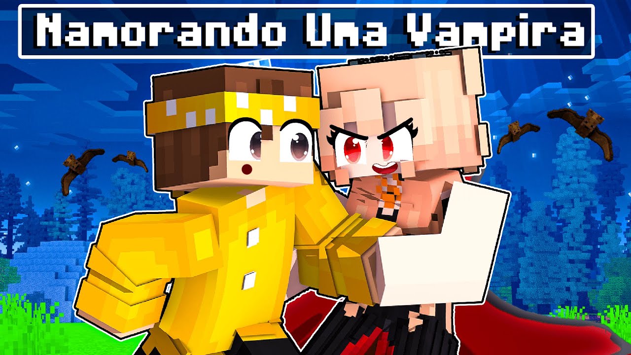 MINHA NAMORADA É uma VAMPIRA no Minecraft!