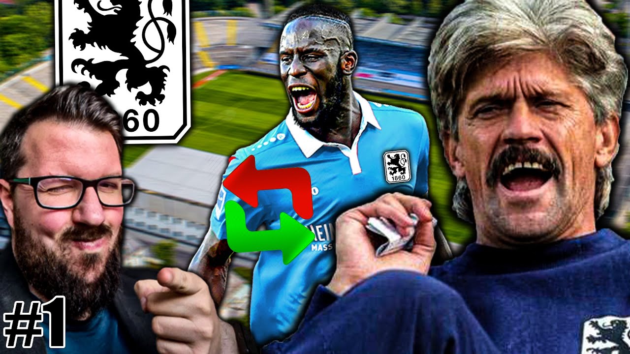RUDI FRIKANDELL mit MISSION NEUAUFBAU bei 1860 MÜNCHEN !!! 🦁🔥 #1 EA FUSSBALL MANAGER