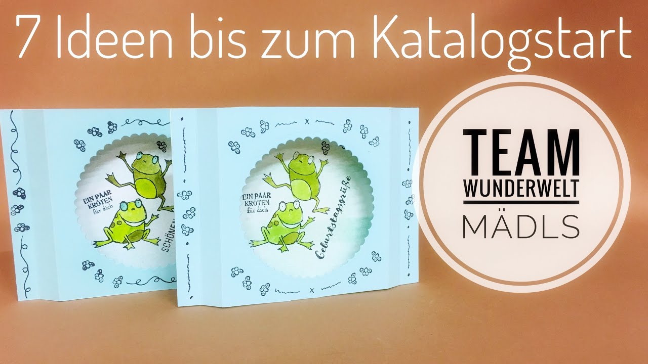 Anleitung Geldfachkarte zum Aufstellen mit Stampin Up Produkten