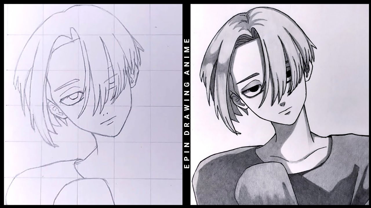 Cara Menggambar Sano Manjiro (MIKEY) Bonten [Tokyo Revengers] How to Draw Mikey Bonten