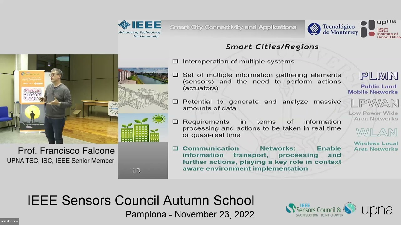 Communications in Context Aware Environments - Francisco Falcone