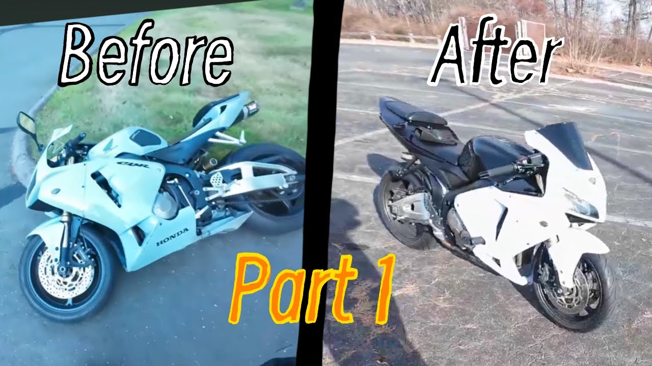 Rebuilding my CBR600RR Part 1