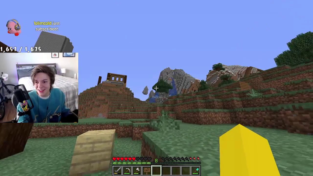 Weston freezes on the epic smp