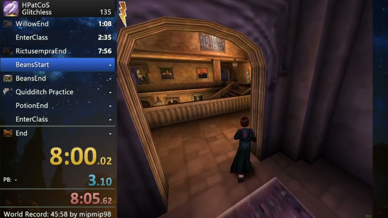 HP2PC Speedrun Glitchless 53m 05s