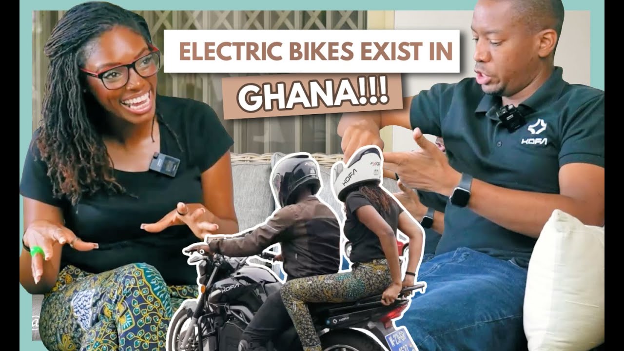 I WAS SHOCKED TO SEE ELECTRIC BIKES IN GHANA!!! | KOFA