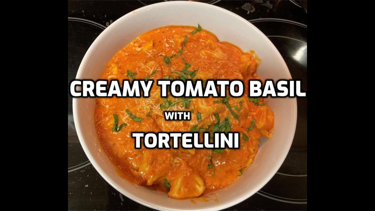 Delicious Tomato Basil Cream Sauce Recipe l Tortellini with Creamy Tomato Sauce #cookingwithpapap