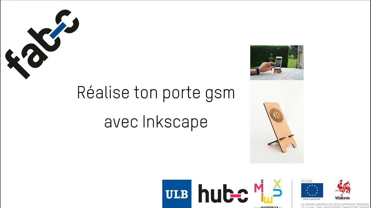 Réalise ton porte gsm avec Inkscape