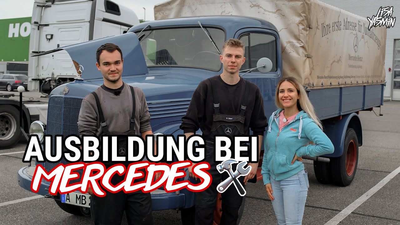 Ausbildung bei Mercedes 🛠 | Nutzfahrzeuge | Lisa Yasmin