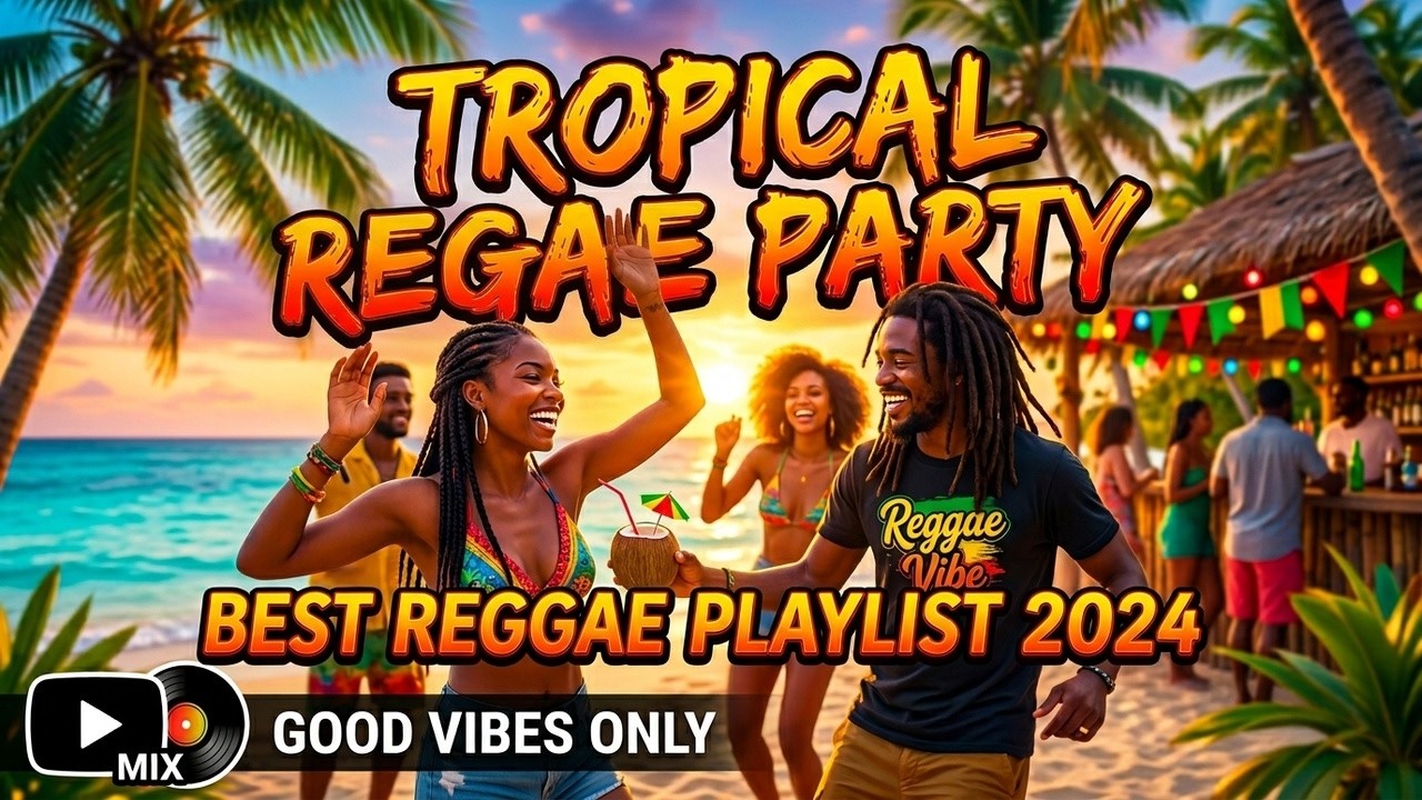 Relaxing Reggae Island Mix 🎶 Calm Tropical Sounds for Easy Living and Clear Thoughts