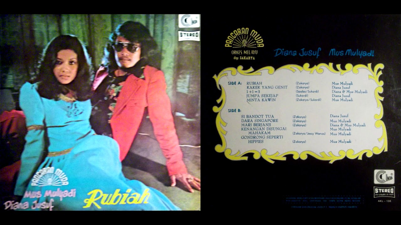 Diana Yusuf + Mus Mulyadi - Rubiah [Full Album] OM Pancaran Muda