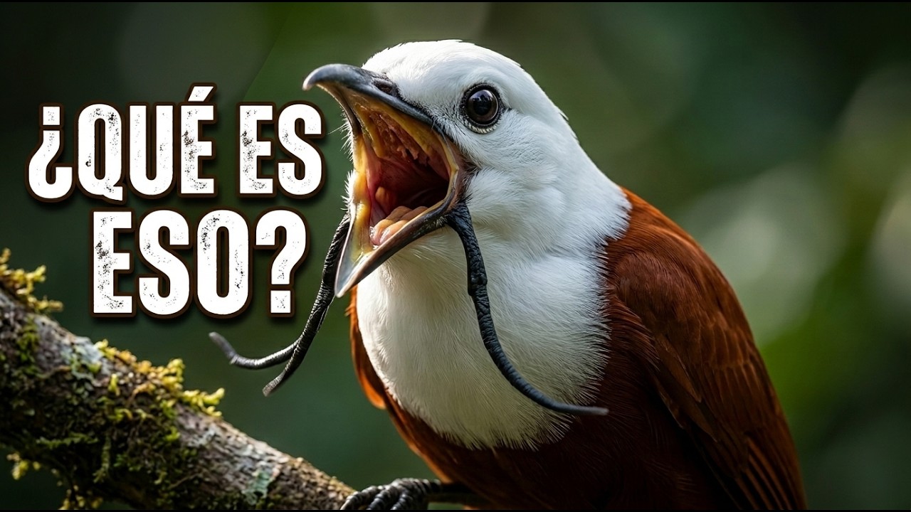 Sorprendente CANTO el más raro y HERMOSO del mundo🦅 El  Pájaro Campana