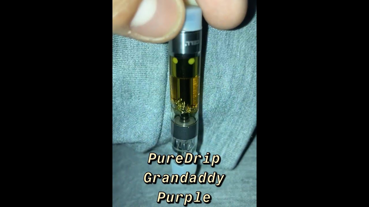 Pure Drip Granddaddy Purple cart