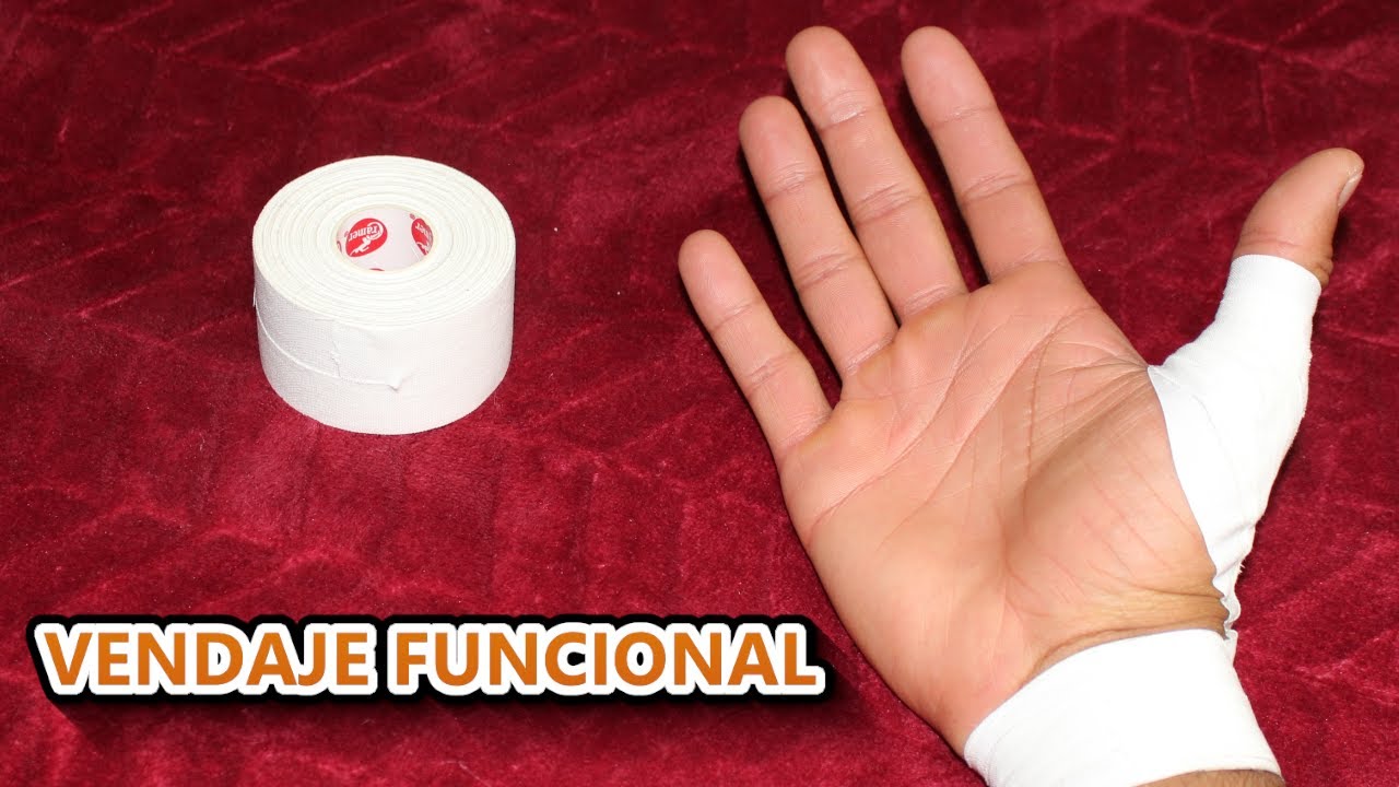 VENDAJE FUNCIONAL PARA PULGARES / TAPING / VOLEIBOL 🏐