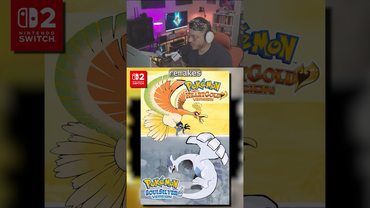 Pok&eacute;mon Gold & Silver Remakes Teased for Nintendo Switch?