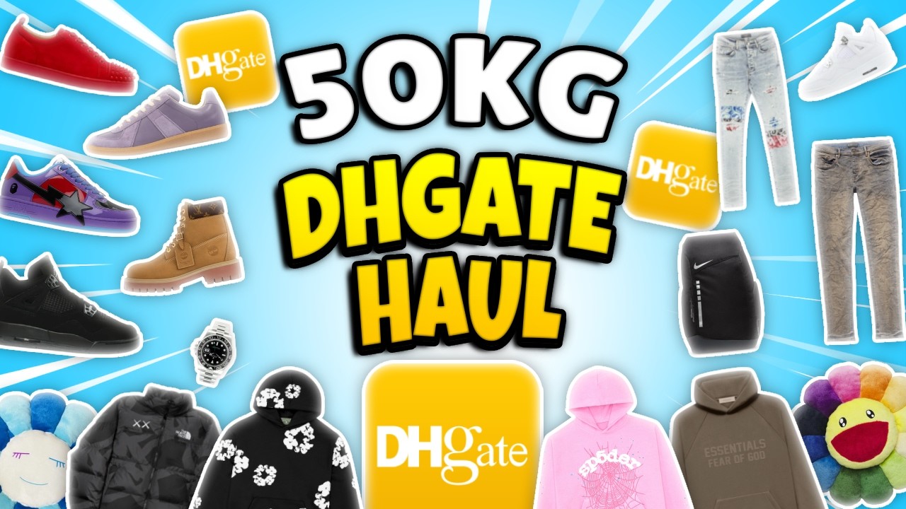 INSANE 50KG DHGATE WINTER HAUL (Budget Spreadsheet Finds)