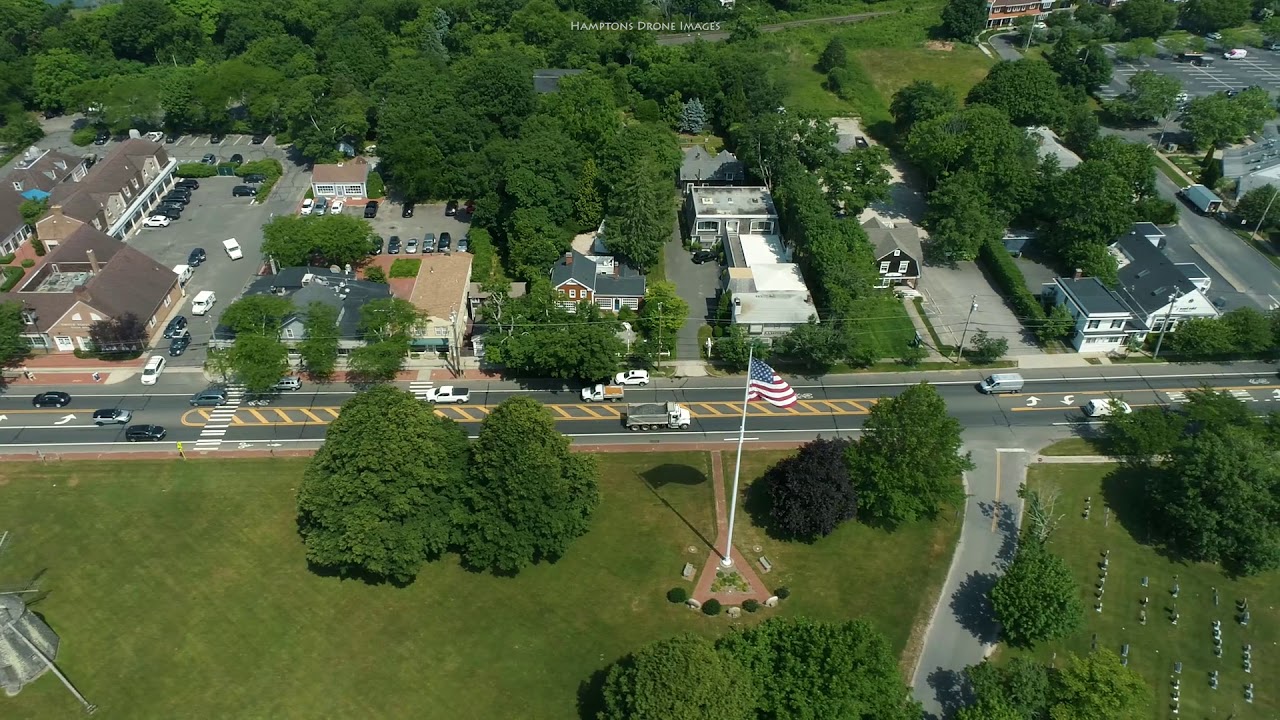 Water Mill  Long Iland NY Aerial Drone Footage - Hamptons Drone Images Joanna L Steidle