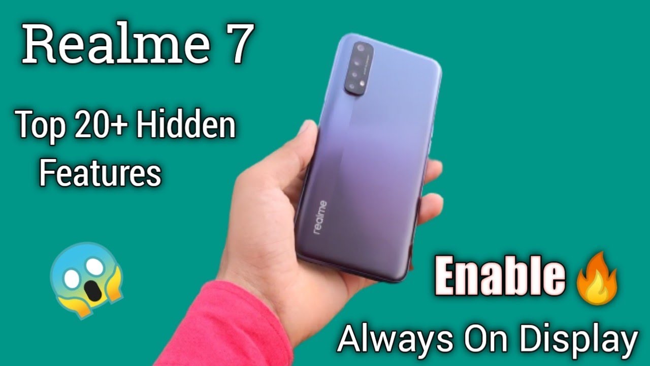 Realme 7 Top 20 Features | Realme 7 Tips & Tricks In Hindi | Enable Always On Display & More🔥🔥🔥