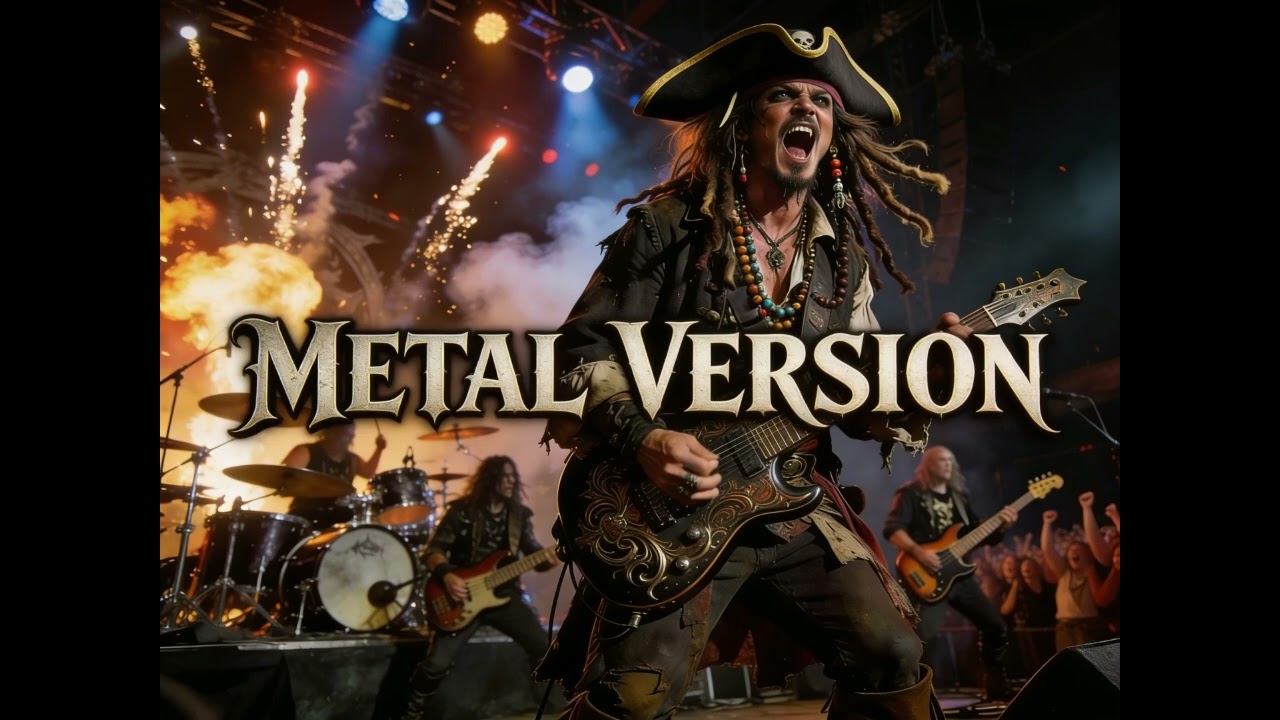 He's a METAL Pirate! - Pirates of the Caribbean Metal Version
