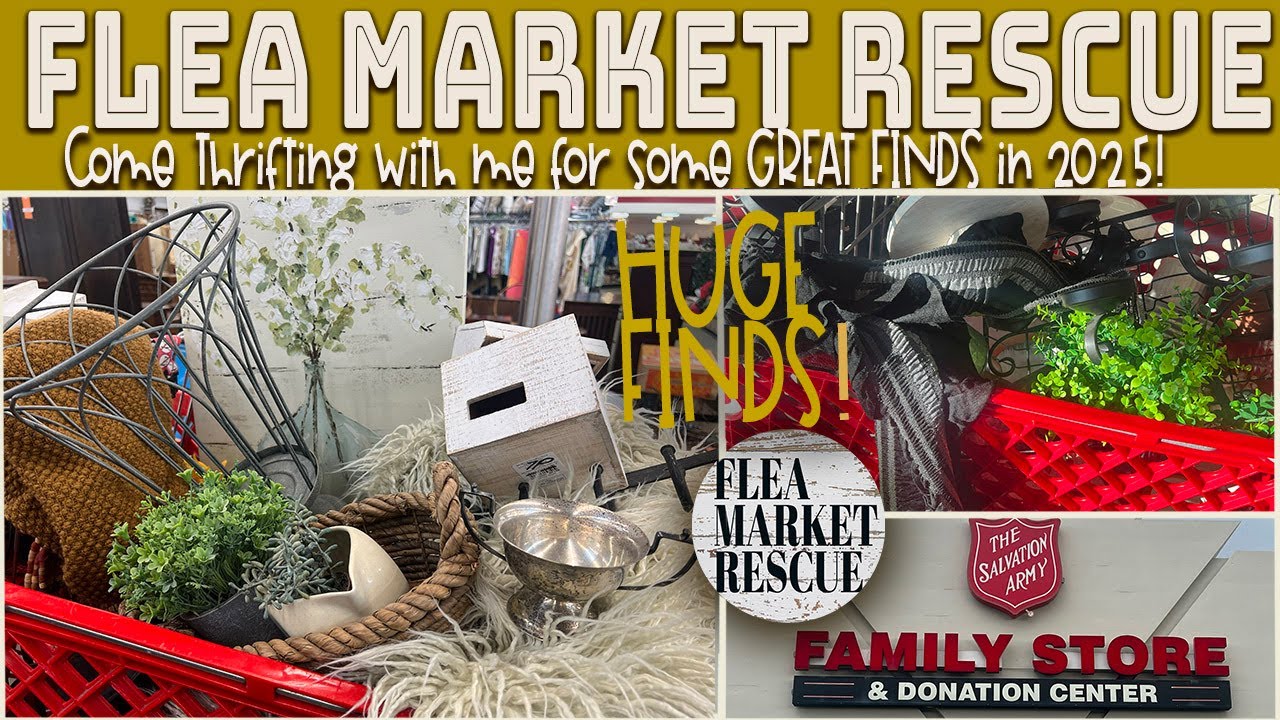 COME WITH ME ON A THRIFT STORE HAUL FOR THRIFTED HOME DECOR FINDS 2025