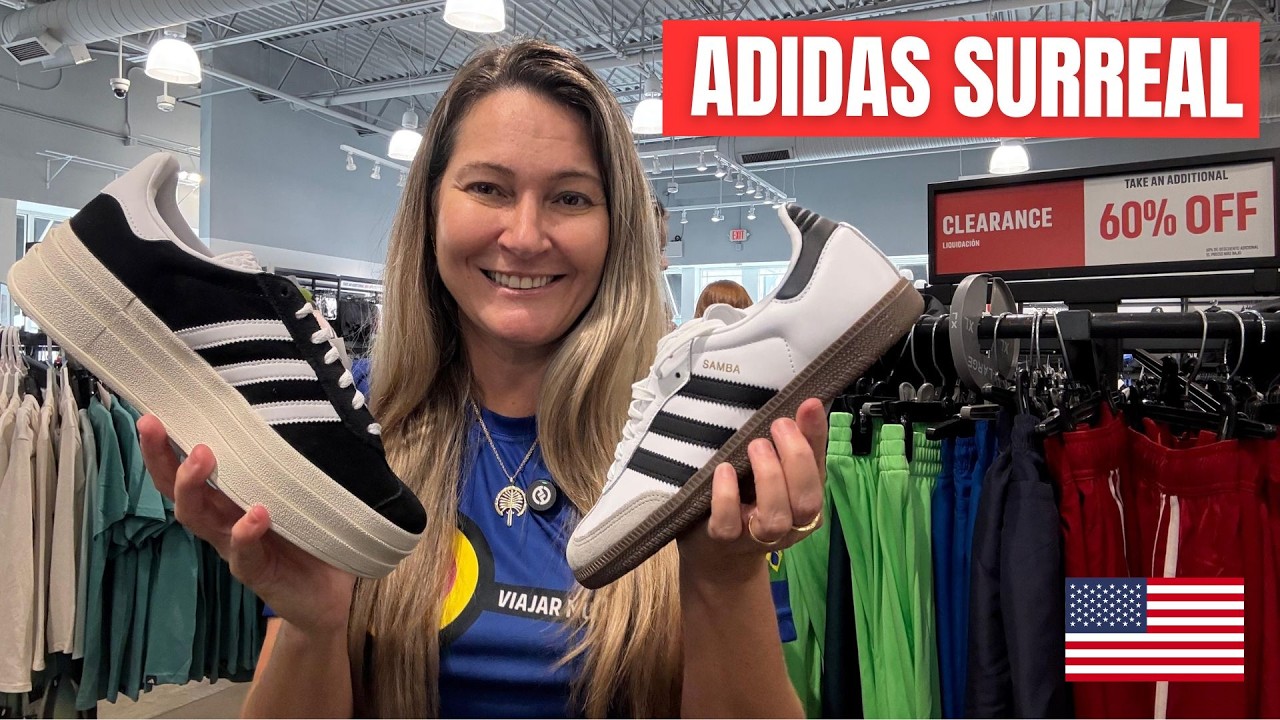LOJA SURREAL da ADIDAS no OUTLET PREMIUM ORLANDO! 🔥