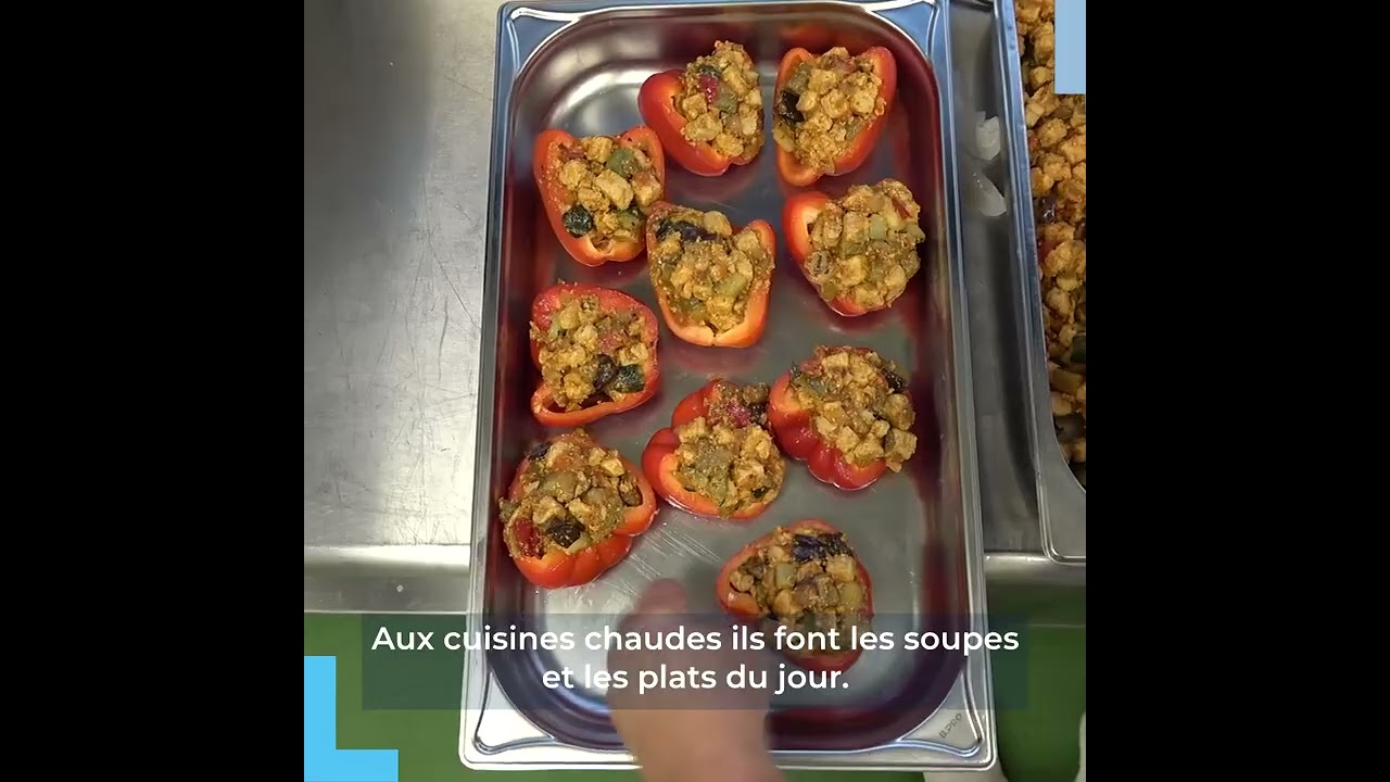 Les cuisines hi-tech pour nos restos U !