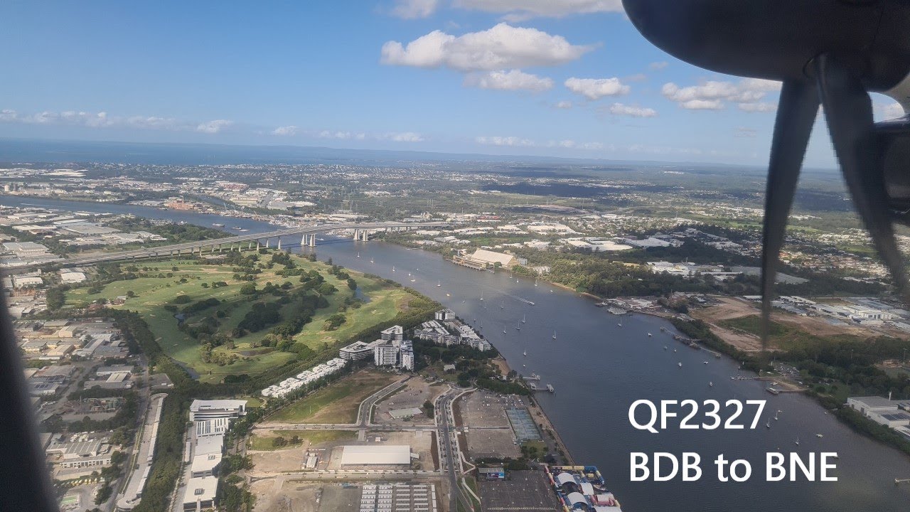 QF2327 Bundaberg to Brisbane