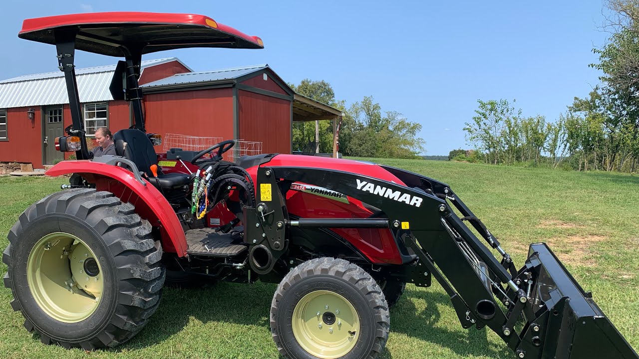 Simple Service Points Yanmar YM347a Tractor