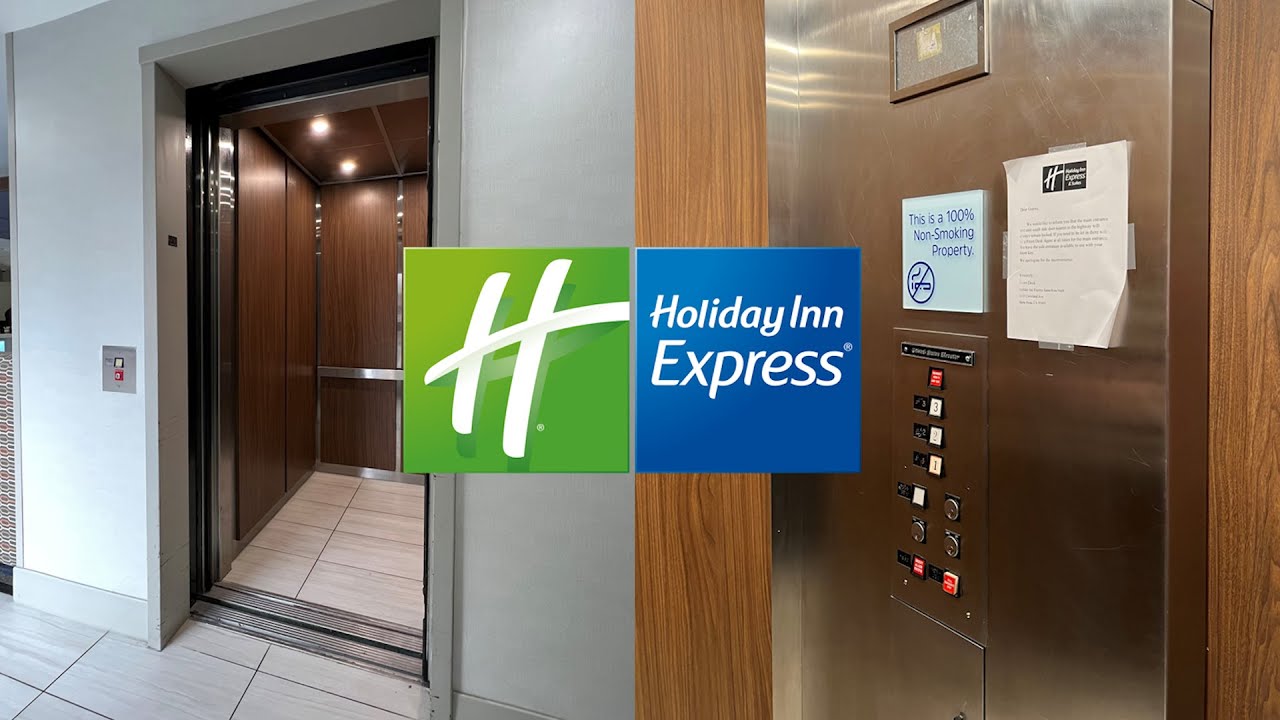 Epic Startup! United States Square Button Hydraulic Elevator - Holiday Inn Express - Santa Rosa, CA