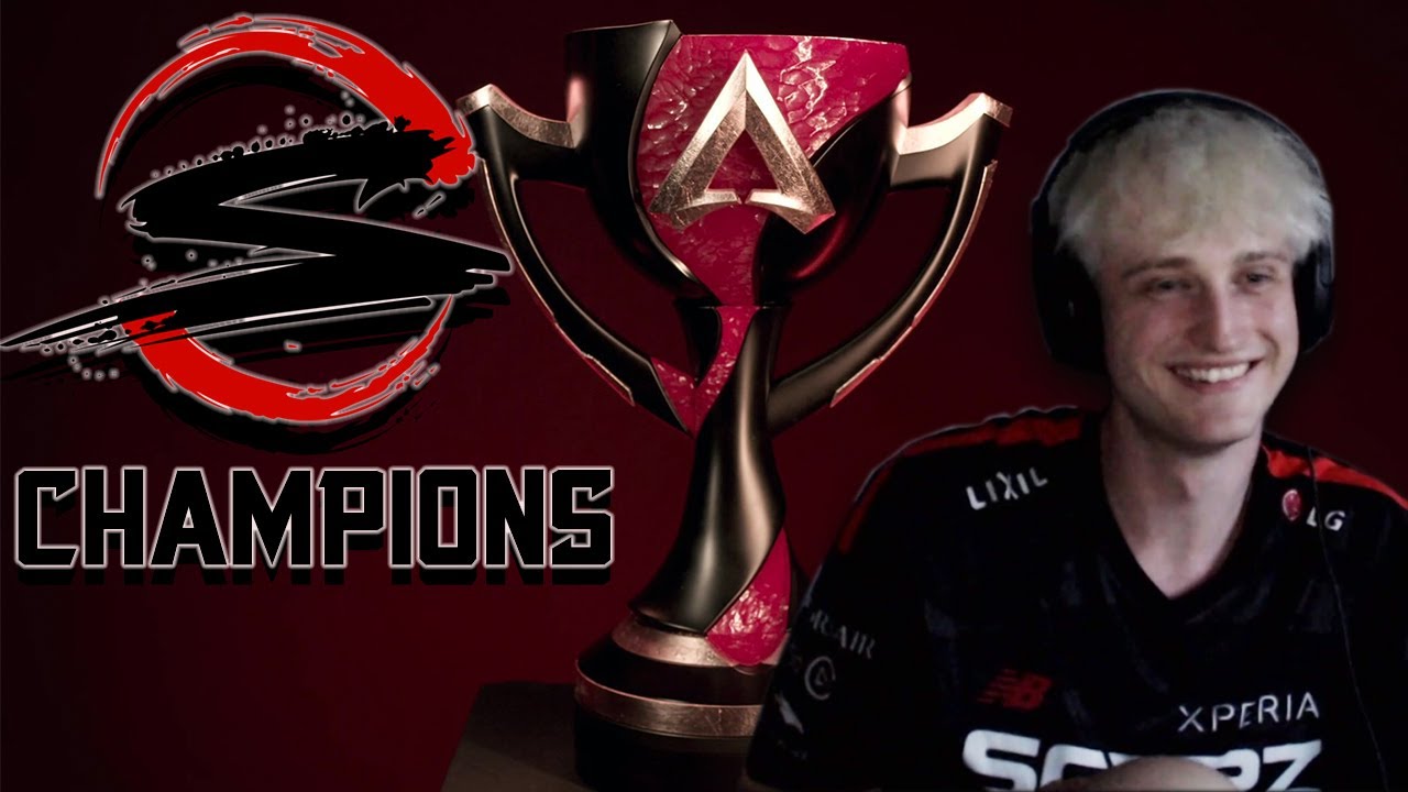 We won the Biggest tournament in Apex Legends ever!! ALGS CHAMPIONSHIP