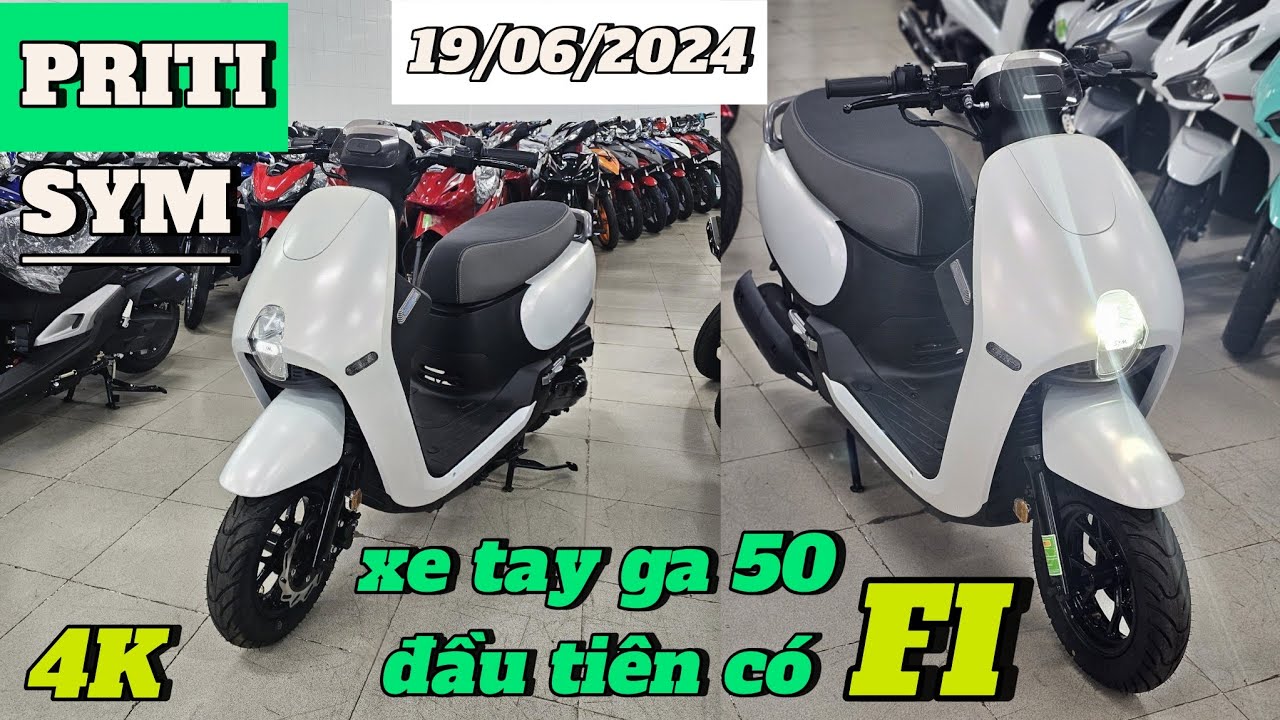 Review SYM PRITI 50 FI, QUÁ ĐỈNH cho 1 chiếc xe tay ga 50 MỚI! CH Mai Duyên. Khải Phạm #sym #priti