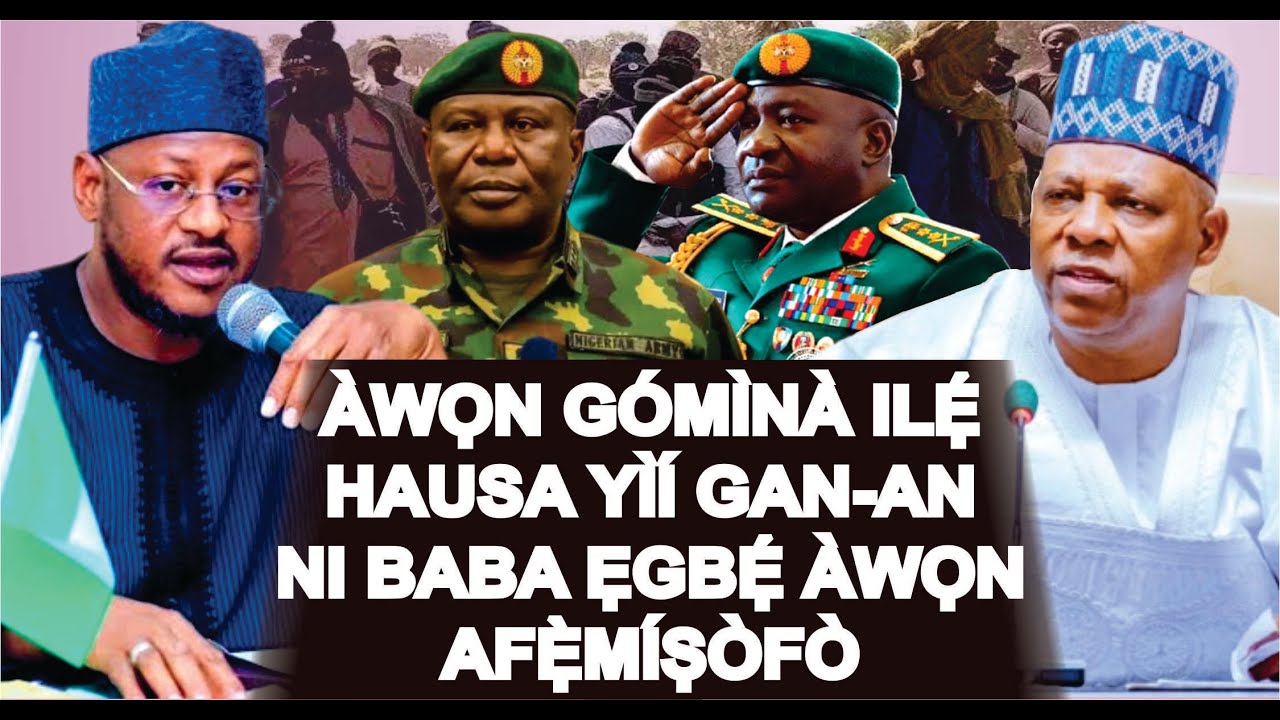 BAWO NI TINUBU ṢE FẸE ṢỌRỌ AWỌN GOMINA HAUSA TI WỌN N ṢỌRẸ AWỌN AFẸMIṢOFO YII SI O