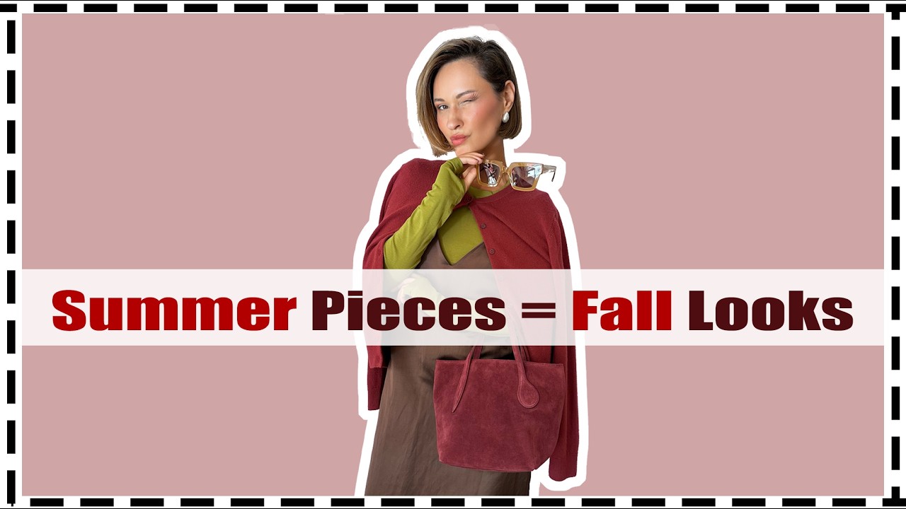 How to Style Summer Clothes for Fall: 10 Transitional Outfit Ideas