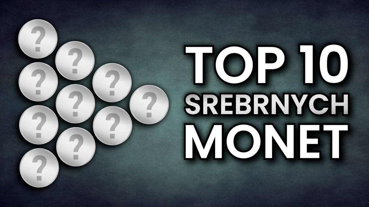 10 najlepszych SREBRNYCH monet inwestycyjnych. Co warto kupić?
