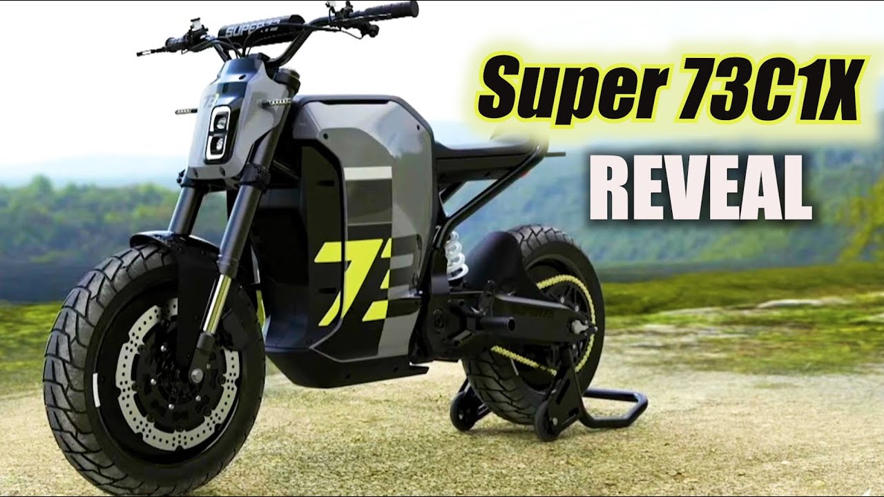 The SUPER73-C1X has arrived! ⚡️