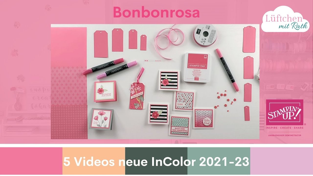 Bonbonrosa - Neue InColor 2021 - 23 Stampin' Up!