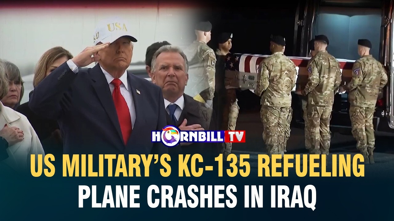 US MILITARY’S KC-135 REFUELING PLANE CRASHES IN IRAQ