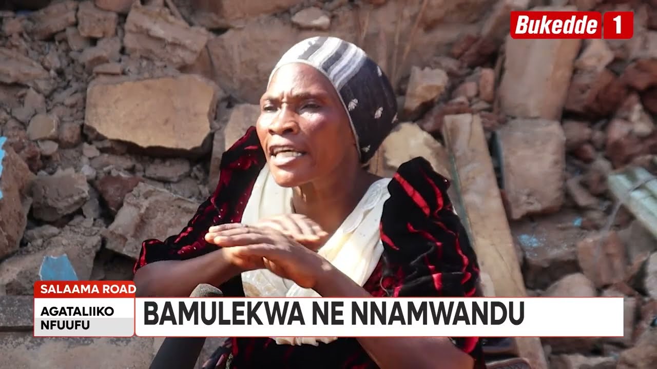 Agataliikonfuufu: Namwandu ne Bamulekwa babamenyedde ennyumba.  Nkayana za ttaka.Basaba kuyambibwa