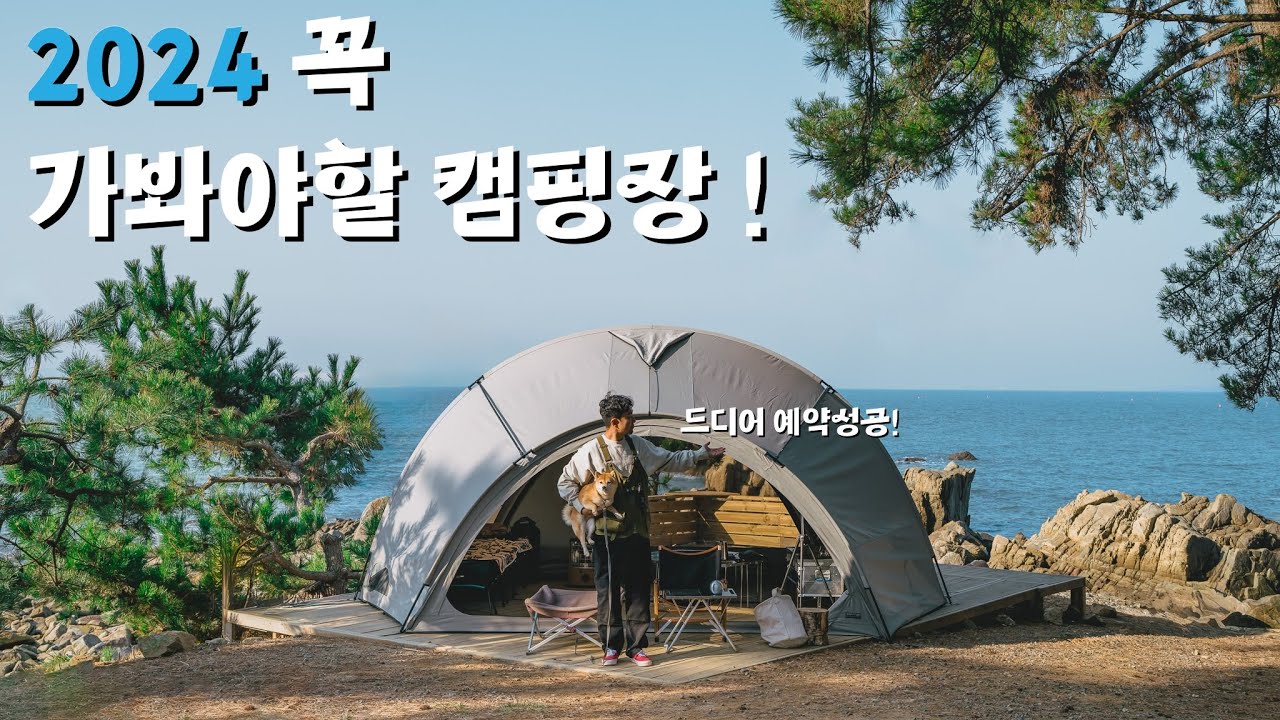 드디어 성공했습니다 최고의 오션뷰 캠핑장!, 캠핑vlog
