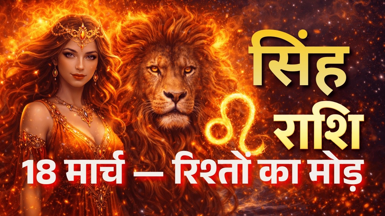 सिंह राशि Leo | 15–21 मार्च 2026 साप्ताहिक राशिफल | रिश्तों का मोड़