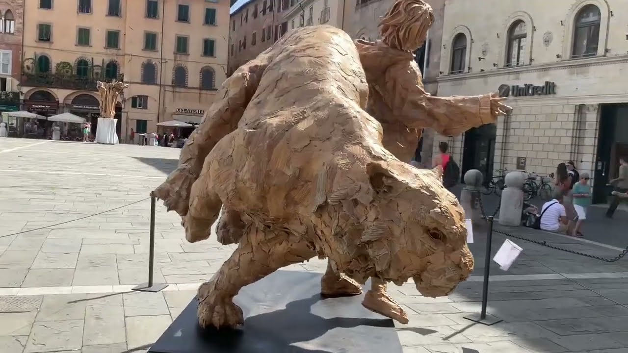Balade à Lucques ( Lucca) Italie - asmr @Sand Asmr