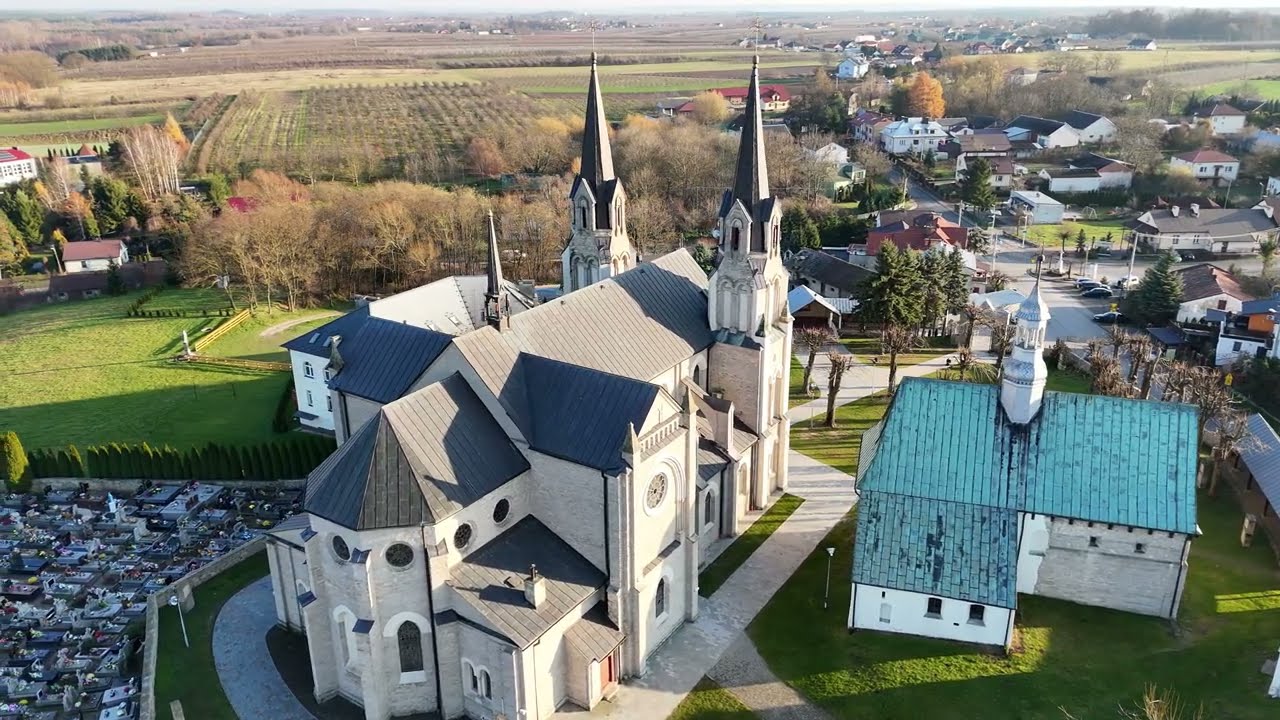 SANKTUARIUM W SULISŁAWICACH Z GÓRY I NIE TYLKO.