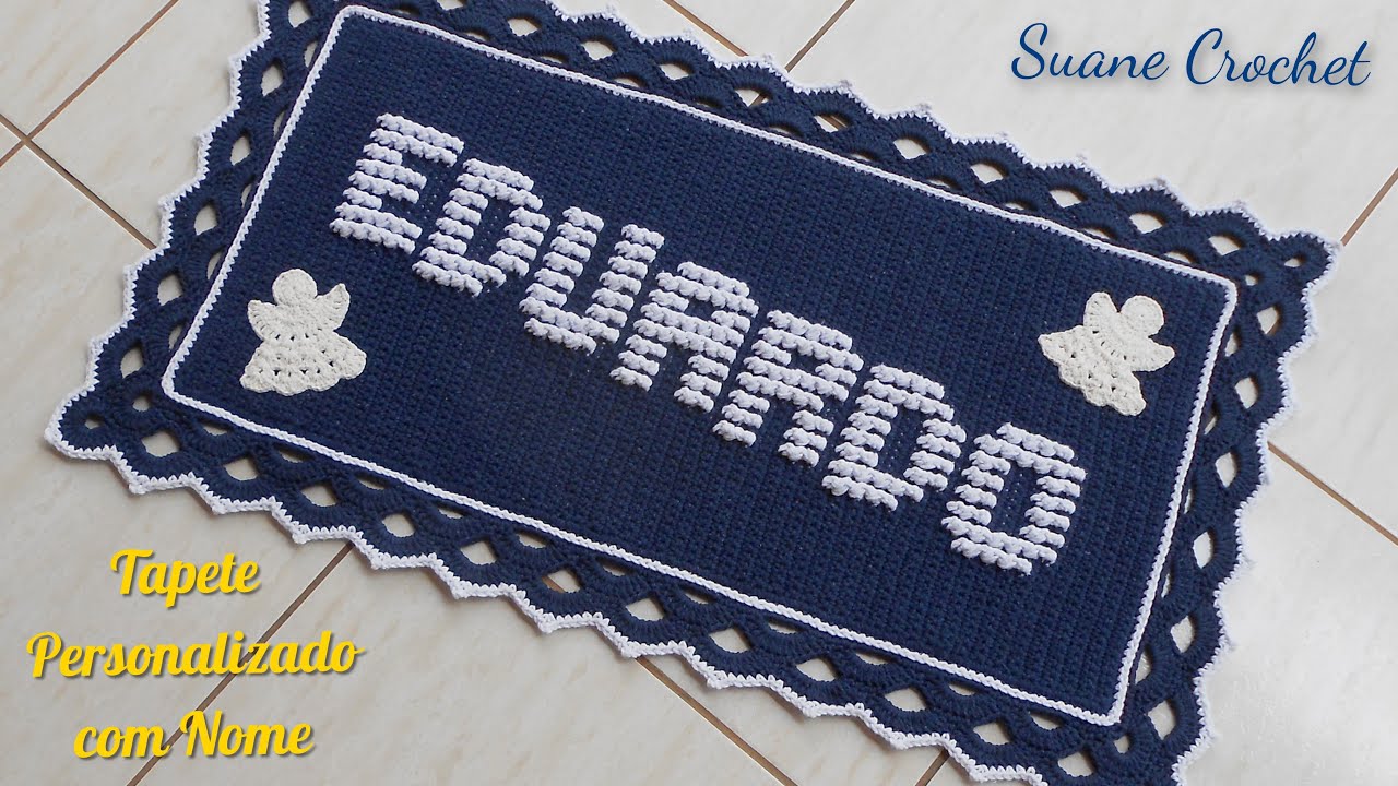 Tapete Personalizado com Nome - 
