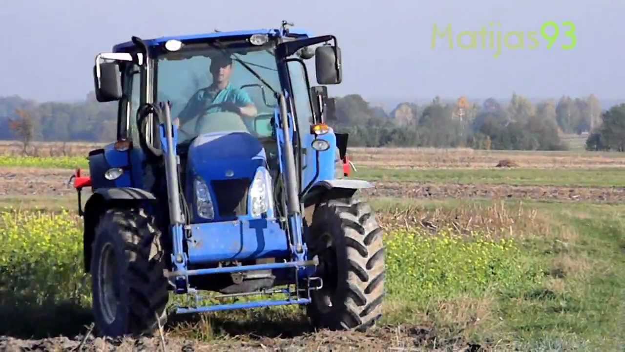 Jesień 2012 - Uprawa po kukurydzy [New Holland T5040]
