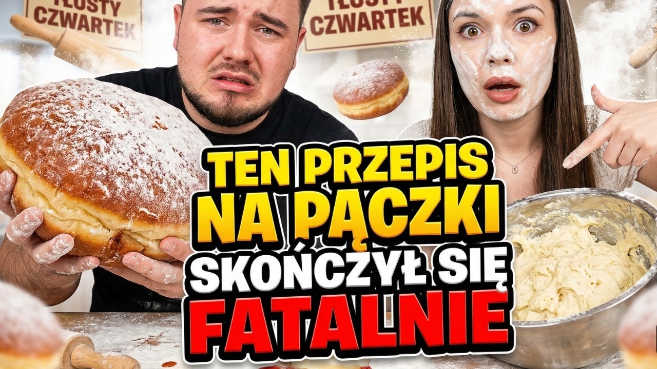 TEN PRZEPIS NA PĄCZKI SKOŃCZYŁ SIĘ FATALNIE