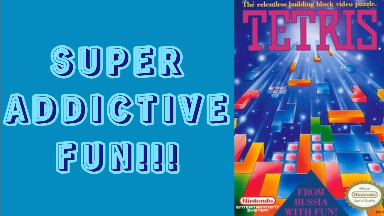 Tetris (Gameplay) @SpookyKing31 #nes #tetris #retrogaming #crtgaming 